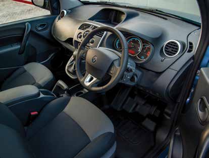 Renault Kangoo ZE Electric Van Interior