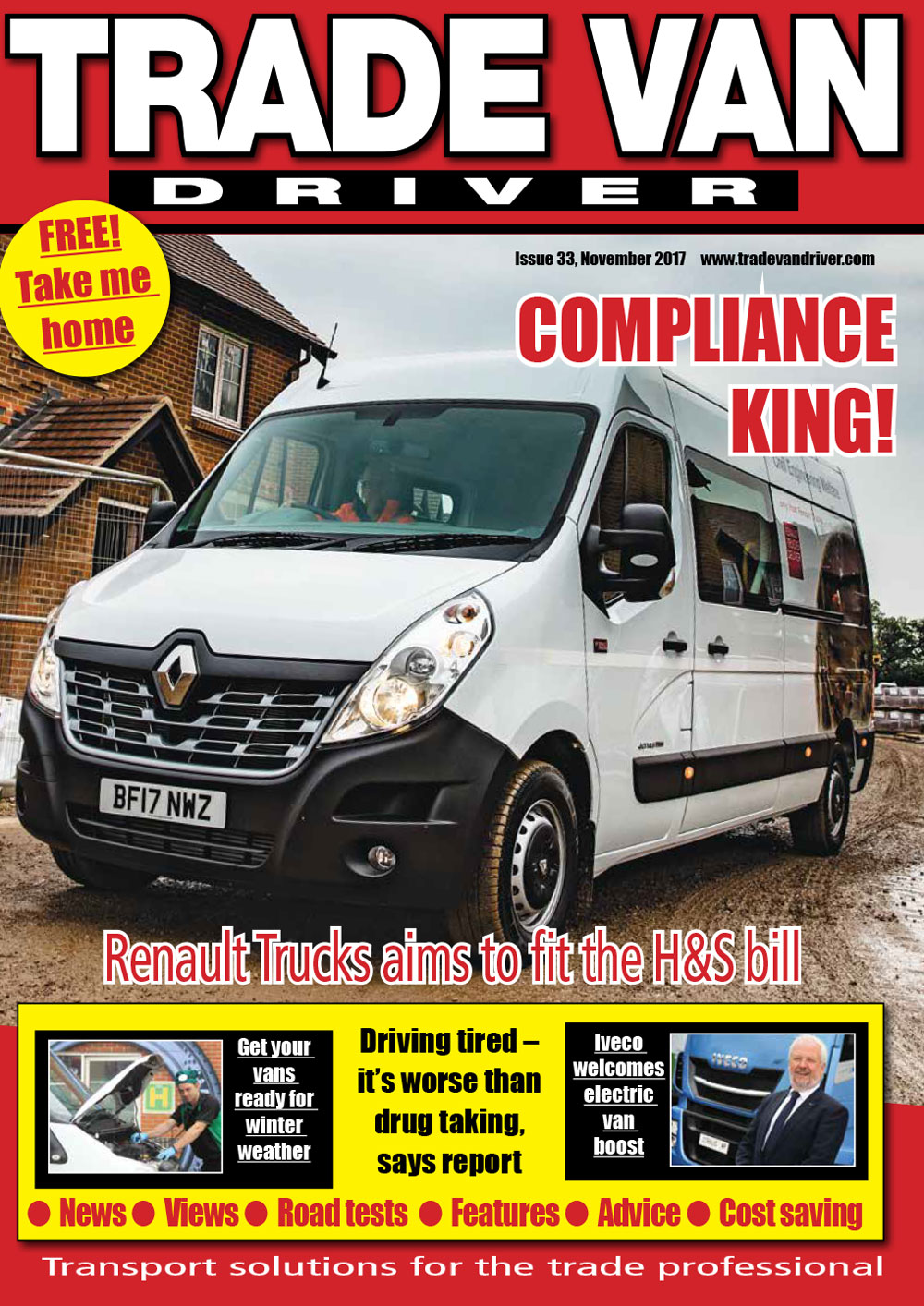 Trade Van Driver November 2017