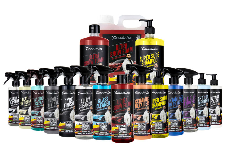 Yiannimize Car Care Collection (all Bottles)