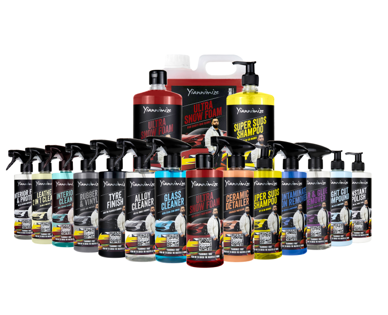 Yiannimize Car Care Collection (all Bottles)